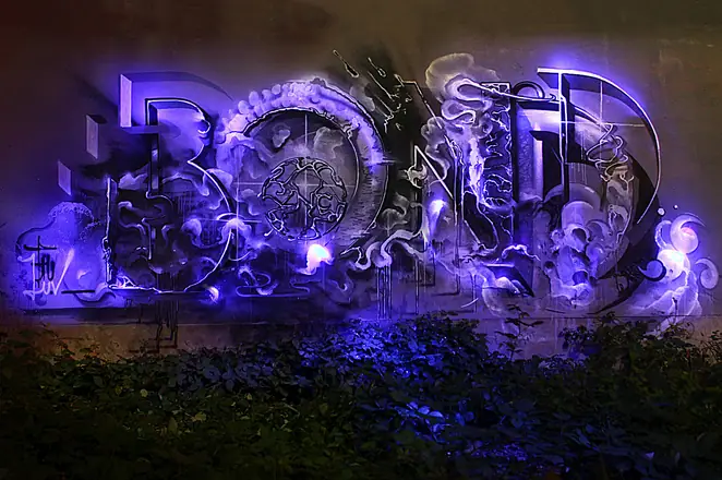 BOND: One bad-ass graffiti street artist