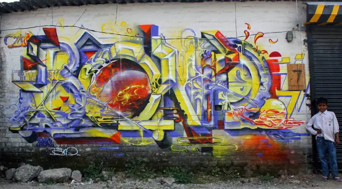 Graffiti by BOND: Cornerboy at Bakheda, Delhi, 2014 (3 of 8)