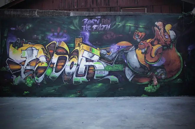 Graffiti by Fedor: Crocodile (10 of 51)