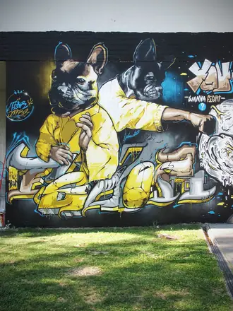 Graffiti by Fedor: Dog heads (13 of 51)