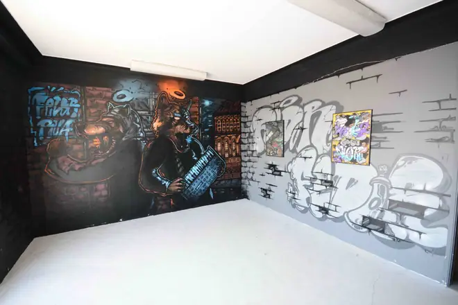 Graffiti by Fedor: Illustrated room (16 of 51)