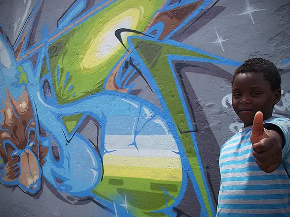 Graffiti by Fedor: Kid, thumbs up (24 of 51)