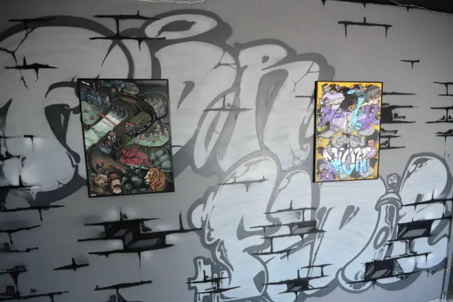 Graffiti by Fedor: Illustrated room (37 of 51)