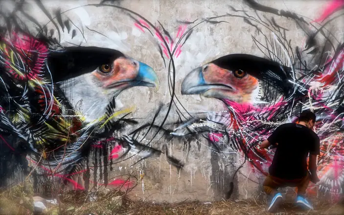 Graffiti by L7M: Audubon, Brazil (1 of 51)