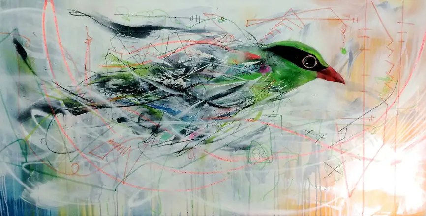 Graffiti by L7M: Avis viridis (4 of 51)