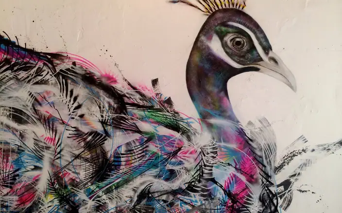 Graffiti by L7M: Peacock, London (28 of 51)