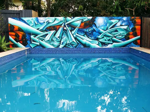 Graffiti by Sofles: Poolside (22 of 53)